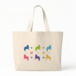 Designer Collie Print bags