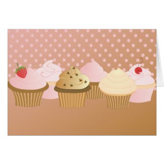 Designer Cupcakes card