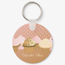Designer Cupcakes keychains