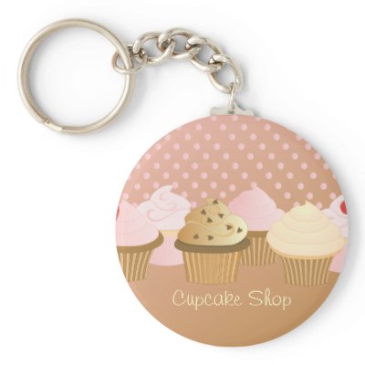 Designer Cupcakes Key Chain by candystore