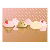 Designer Cupcakes Poster