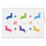 Designer Dachshund cards