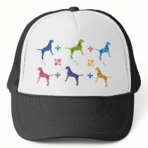 Designer Dalmatian Dog Trucker Hat