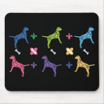 Designer Dalmatian Dog mousepads
