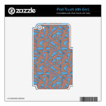 Designer DIY Tools Vector Pattern iPod Touch 4G Skin