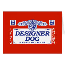 Designer Dog cards