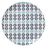 Designer Donuts, Contemporary Pattern Plate