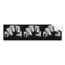 Designer Fingernails Bumper Sticker