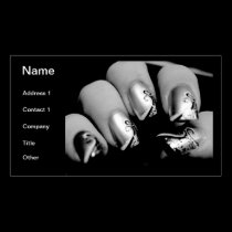 Designer Fingernails business cards