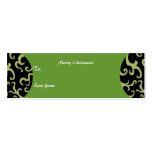 Designer Gift Tag Business Card Templates