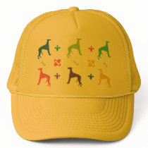 Designer Greyhound Mesh Hat