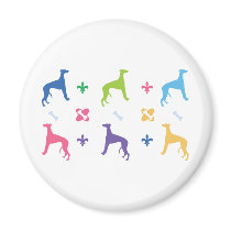 Designer Greyhound Magnet