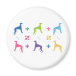 Designer Greyhound Magnet