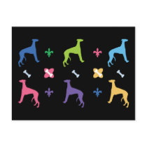 Designer Greyhound Post Cards