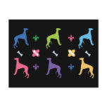 Designer Greyhound Post Cards