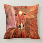 DESIGNER HORSE THROW PILLOW - WESTERN DESIGN GIFTS pillows