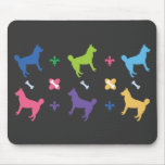 Designer Husky mousepads