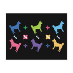 Designer Husky Postcards
