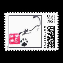 Designer Logo Chop Postage postage