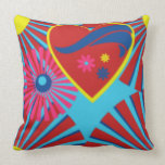 DESIGNER PILLOW - MIX AND MATCH PRINTS HEART pillows