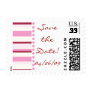 Designer Pink Motif Save the Date!