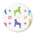 Designer Pit Bull Magnet