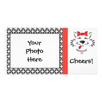Designer Pooch Photo Card