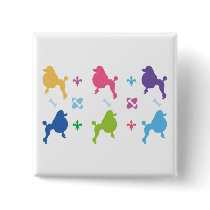 Designer Poodle Pins