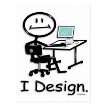 Designer postcards