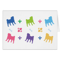 Designer Pug Card