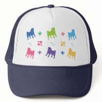 Designer Pug Trucker Hat