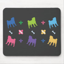 Designer Pug Mousepad