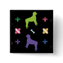 Designer Rottweiler Button