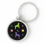 Designer Rottweiler Key Chain
