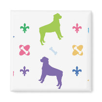 Designer Rottweiler Magnets