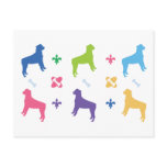 Designer Rottweiler Post Card
