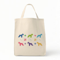 Designer Schnauzer Tote Bag