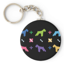 Designer Schnauzer Key Chains