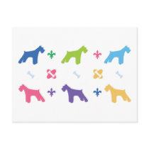 Designer Schnauzer Post Card