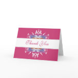 Designer Thank You Cards : : colorful flourishes