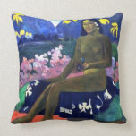 DESIGNER THROW PILLOW - GAUGHIN ARTWORK - GIFTS pillows