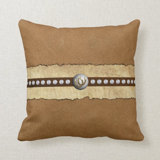 western throw pillows