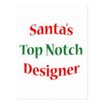 Designer Top Notch Post Card