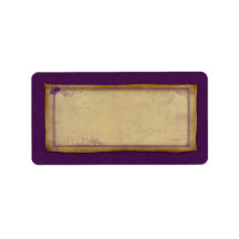 Designer Vintage Grunge Mailing Avery Label
