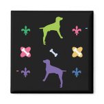 Designer Weimaraner Magnets