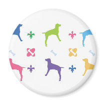Designer Weimaraner Magnet