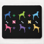 Designer Weimaraner mousepads
