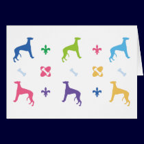 Designer Whippet cards