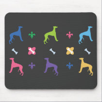 Designer Whippet mousepads