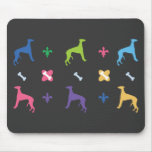 Designer Whippet Mouse Pad